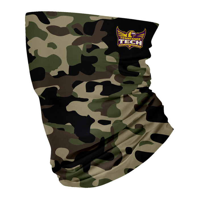 Tennessee Tech Golden Eagles TTU Vive La Fete Camo Collegiate Face Cover Soft Camouflage Four Way Stretch Neck Gaiter - Vive La Fête - Online Apparel Store