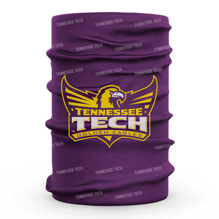 Tennessee Tech Golden Eagles TTU Vive La Fete All Over Logo Game Day Collegiate Face Cover Soft 4Way Stretch Neck Gaiter - Vive La Fête - Online Apparel Store