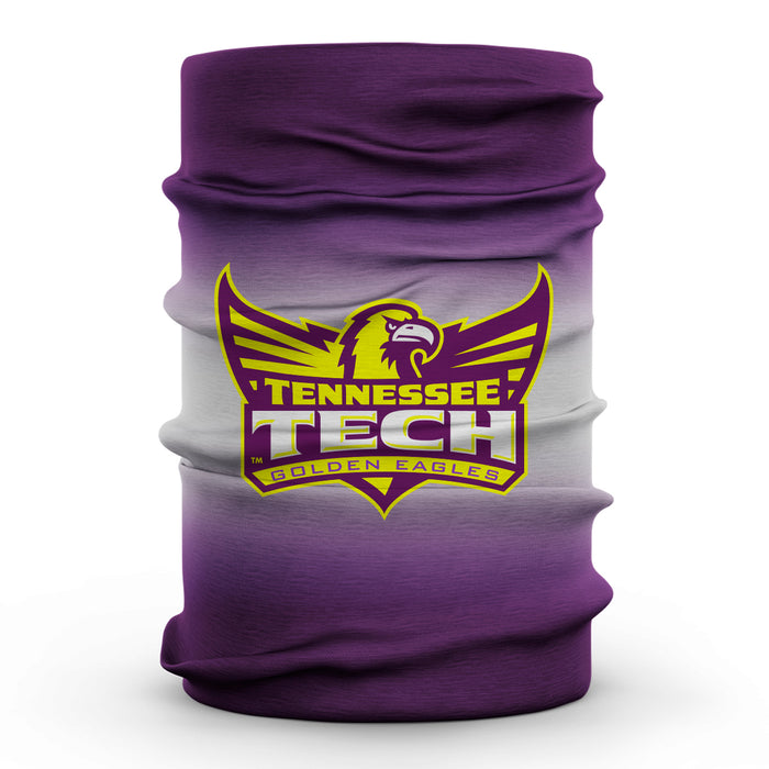 Tennessee Tech Golden Eagles TTU Vive La Fete Degrade Logo Game Day Collegiate Face Cover Soft 4-Way Stretch Neck Gaiter - Vive La Fête - Online Apparel Store