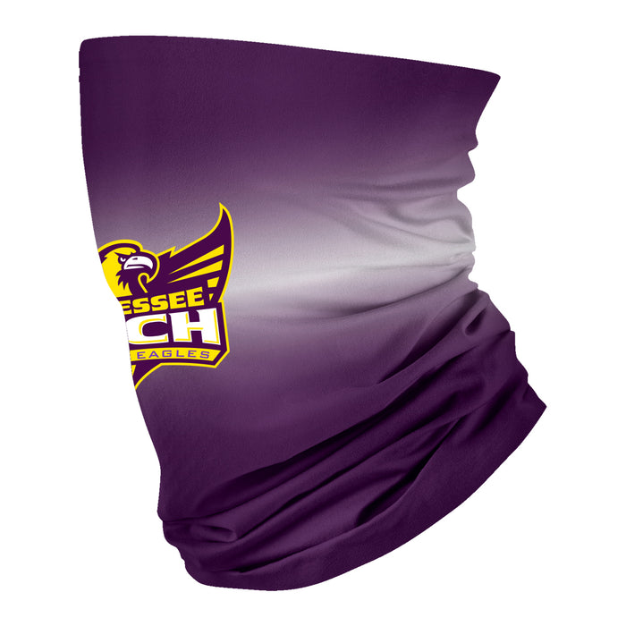 Tennessee Tech Golden Eagles TTU Vive La Fete Degrade Logo Game Day Collegiate Face Cover Soft 4-Way Stretch Neck Gaiter - Vive La Fête - Online Apparel Store