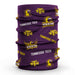 Tennessee Tech Golden Eagles TTU Vive La Fete All Over Logo Game Day Collegiate Face Cover Soft 4Way Stretch Neck Gaiter - Vive La Fête - Online Apparel Store