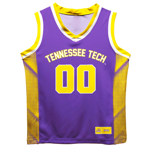 Tennessee Tech Golden Eagles TTU Vive La Fete Game Day Purple Boys Fashion Basketball Top