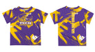 Tennessee Tech Golden Eagles TTU Vive La Fete Boys Game Day Purple Short Sleeve Tee Paint Brush - Vive La Fête - Online Apparel Store