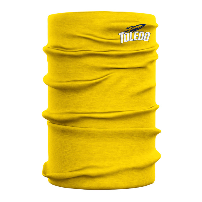 University of Toledo Rockets Vive La Fete Gold Game Day Collegiate Logo Face Cover Soft  Four Way Stretch Neck Gaiter - Vive La Fête - Online Apparel Store