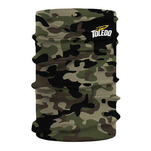 University of Toledo Rockets Vive La Fete Camo Collegiate Face Cover Soft Camouflage Four Way Stretch Neck Gaiter - Vive La Fête - Online Apparel Store