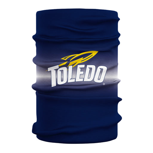 University of Toledo Rockets Vive La Fete Degrade Logo Game Day Collegiate Face Cover Soft 4-Way Stretch Neck Gaiter - Vive La Fête - Online Apparel Store