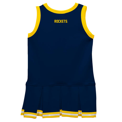 University of Toledo Rockets Vive La Fete Game Day Blue Sleeveless Cheerleader Dress - Vive La Fête - Online Apparel Store