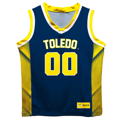 University of Toledo Rockets Vive La Fete Game Day Blue Boys Fashion Basketball Top