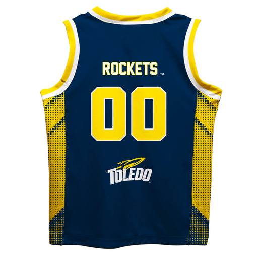 University of Toledo Rockets Vive La Fete Game Day Blue Boys Fashion Basketball Top - Vive La Fête - Online Apparel Store