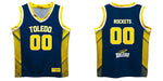 University of Toledo Rockets Vive La Fete Game Day Blue Boys Fashion Basketball Top - Vive La Fête - Online Apparel Store