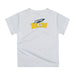 University of Toledo Rockets Original Dripping Basketball Blue T-Shirt by Vive La Fete - Vive La Fête - Online Apparel Store