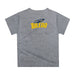 University of Toledo Rockets Original Dripping Basketball Blue T-Shirt by Vive La Fete - Vive La Fête - Online Apparel Store