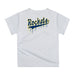 Toledo Rockets Original Dripping Baseball Helmet Gold T-Shirt by Vive La Fete - Vive La Fête - Online Apparel Store