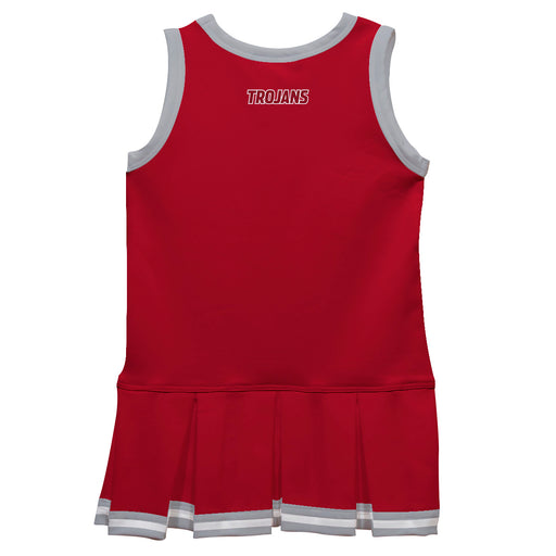 Troy Trojans Vive La Fete Game Day Maroon Sleeveless Cheerleader Dress - Vive La Fête - Online Apparel Store
