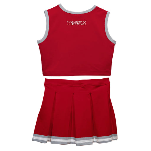 Troy Trojans Vive La Fete Game Day Maroon Sleeveless Cheerleader Set - Vive La Fête - Online Apparel Store