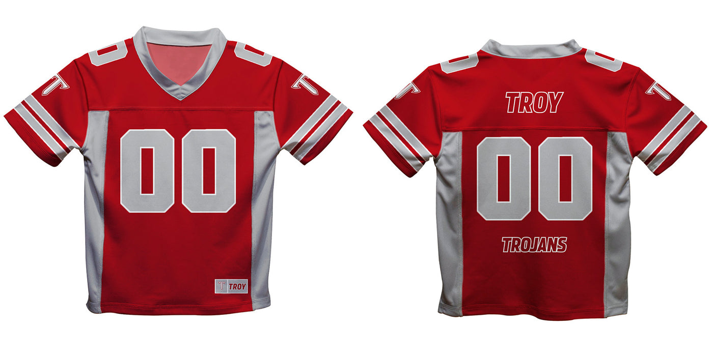 Troy Trojans Vive La Fete Game Day Maroon Boys Fashion Football T-Shirt - Vive La Fête - Online Apparel Store