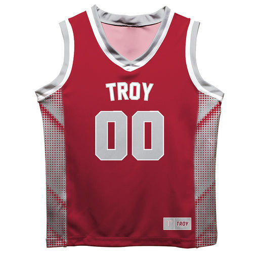 Troy Trojans Vive La Fete Game Day Maroon Boys Fashion Basketball Top