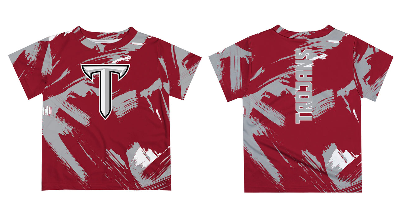 Cal Poly Humboldt Lumberjacks Vive La Fete Boys Game Day Green Short Sleeve Tee Paint Brush - Vive La Fête - Online Apparel Store