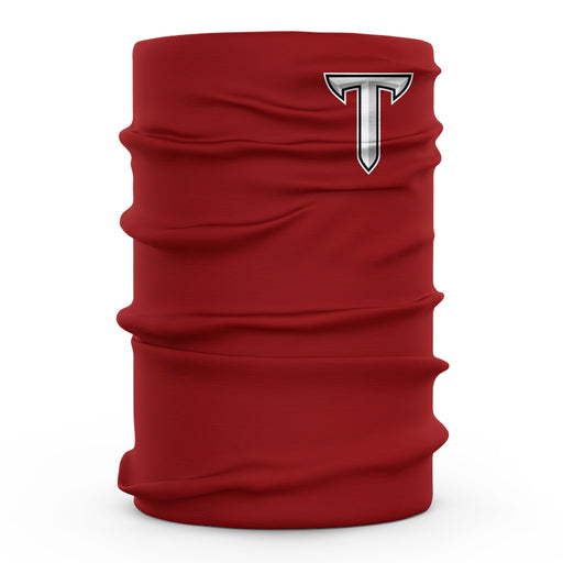 Troy Trojans Neck Gaiter Solid Red - Vive La Fête - Online Apparel Store