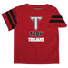 Troy Trojans Red Short Sleeve Tee Shirt - Vive La Fête - Online Apparel Store