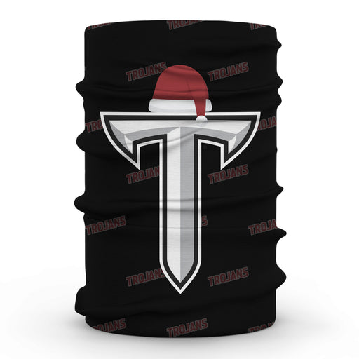 Troy University Trojans Vive La Fete Black Game Christmas Collegiate Logo Face Cover Soft  Four Way Stretch Neck Gaiter - Vive La Fête - Online Apparel Store