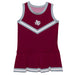 Texas Southern Tigers Vive La Fete Game Day Maroon Sleeveless Cheerleader Dress