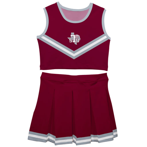 Texas Southern Tigers Vive La Fete Game Day Maroon Sleeveless Cheerleader Set