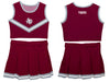 Texas Southern Tigers Vive La Fete Game Day Maroon Sleeveless Cheerleader Set - Vive La Fête - Online Apparel Store
