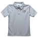 Texas Southern University Tigers Embroidered Gray Short Sleeve Polo Box Shirt