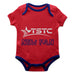Texas State Technical College Vive La Fete Infant Game Day Red Short Sleeve Onesie New Fan Logo and Mascot Bodysuit
