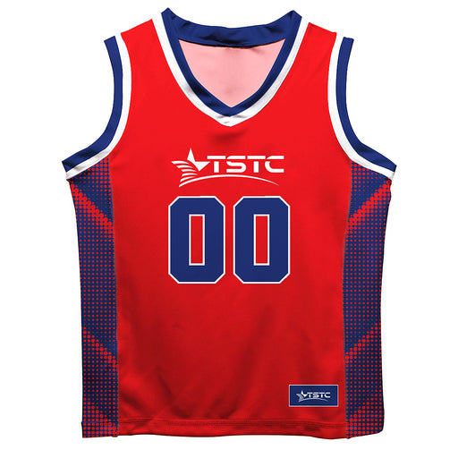 Texas State Technical College Vive La Fete Game Day Red Boys Fashion Basketball Top