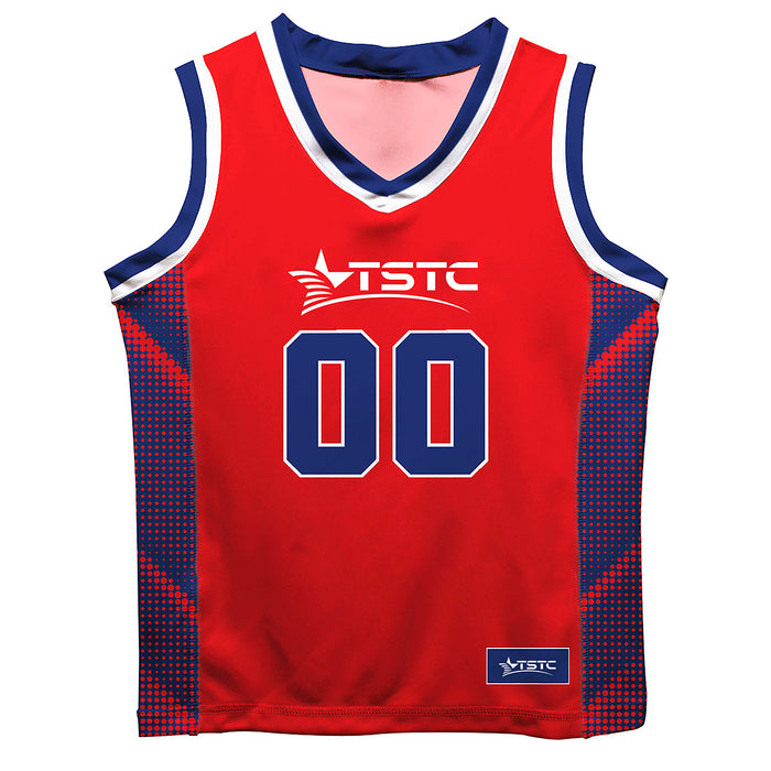 Texas State Technical College Vive La Fete Game Day Red Boys Fashion Basketball Top