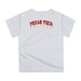 Texas Tech Red Raiders Original Dripping Football Helmet White T-Shirt by Vive La Fete - Vive La Fête - Online Apparel Store