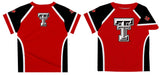 Texas Tech Red and  Black Boys Tee Shirt Short Sleeve - Vive La Fête - Online Apparel Store