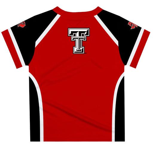 Texas Tech Red and  Black Boys Tee Shirt Short Sleeve - Vive La Fête - Online Apparel Store