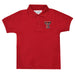Texas Tech Embroidered Red Short Sleeve Polo Box Shirt - Vive La Fête - Online Apparel Store