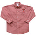 Texas Tech Red Raiders Embroidered Red Gingham Long Sleeve Button Down Shirt