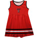 Texas Tech Raiders Red Sleeveless Tank Dress With Black Stripes - Vive La Fête - Online Apparel Store