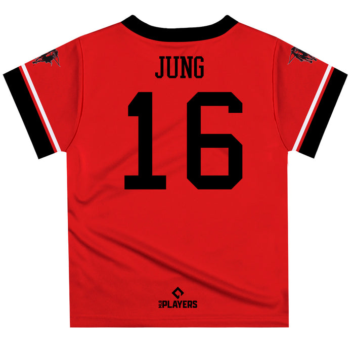 MLB Players Association Josh Jung Texas Tech Red Raiders MLBPA Officially Licensed by Vive La Fete T-Shirt - Vive La Fête - Online Apparel Store