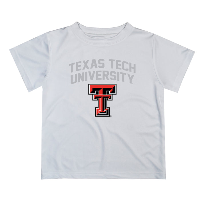 Texas Tech Red Raiders Vive La Fete Boys Game Day V2 White Short Sleeve Tee Shirt