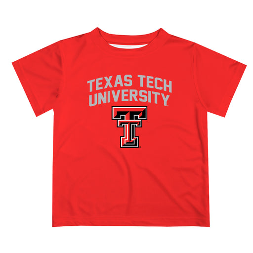 Texas Tech Red Raiders Vive La Fete Boys Game Day V2 Red Short Sleeve Tee Shirt