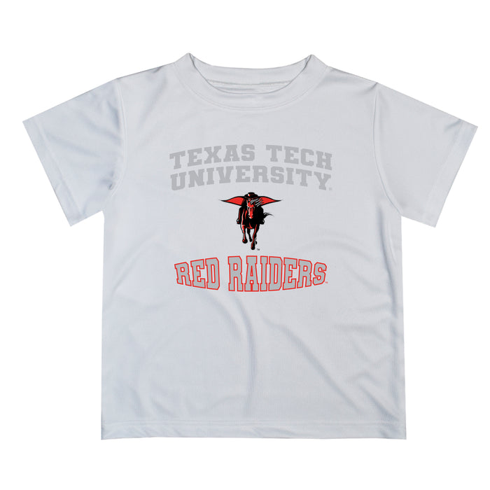 Texas Tech Red Raiders Vive La Fete Boys Game Day V3 White Short Sleeve Tee Shirt