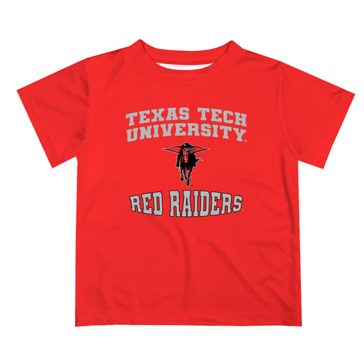 Texas Tech Red Raiders Vive La Fete Boys Game Day V3 Red Short Sleeve Tee Shirt