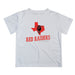Texas Tech Red Raiders Vive La Fete State Map White Short Sleeve Tee Shirt