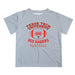Texas Tech Red Raiders Vive La Fete Football V2 Gray Short Sleeve Tee Shirt