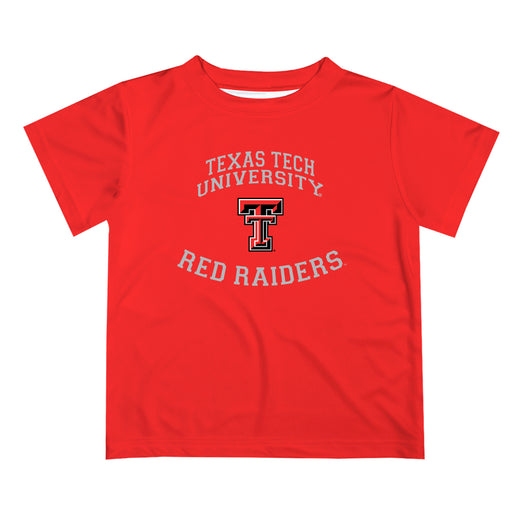 Texas Tech Red Raiders Vive La Fete Boys Game Day V1 Red Short Sleeve Tee Shirt