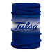 Tulsa Golden Hurricane Neck Gaiter Degrade Blue and White - Vive La Fête - Online Apparel Store