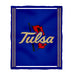 Tulsa Golden Hurricane Vive La Fete Kids Game Day Blue Plush Soft Minky Blanket 36 x 48 Mascot
