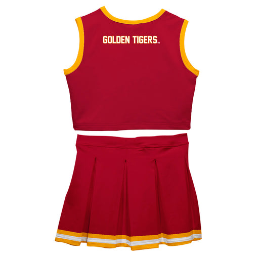 Tuskegee University Golden Tigers Vive La Fete Game Day Crimson Sleeveless Chearleader Set - Vive La Fête - Online Apparel Store