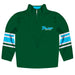 Tulane Green Wave Vive La Fete Game Day Green Quarter Zip Pullover Stripes on Sleeves - Vive La Fête - Online Apparel Store
